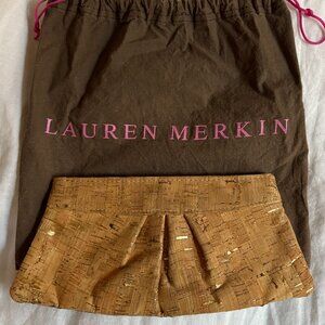Lauren Merkin Genuine Cork Clutch